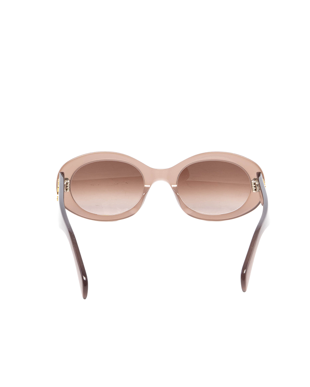 CELINE TRIOMPHE SUNGLASSES BROWN GHW 7302