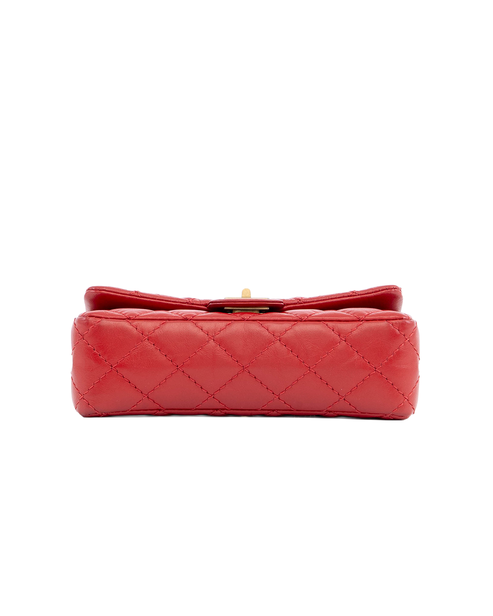 CHANEL 2.55 REISSUE FLAP BELT BAG RED CALF GHW 26972513 1164