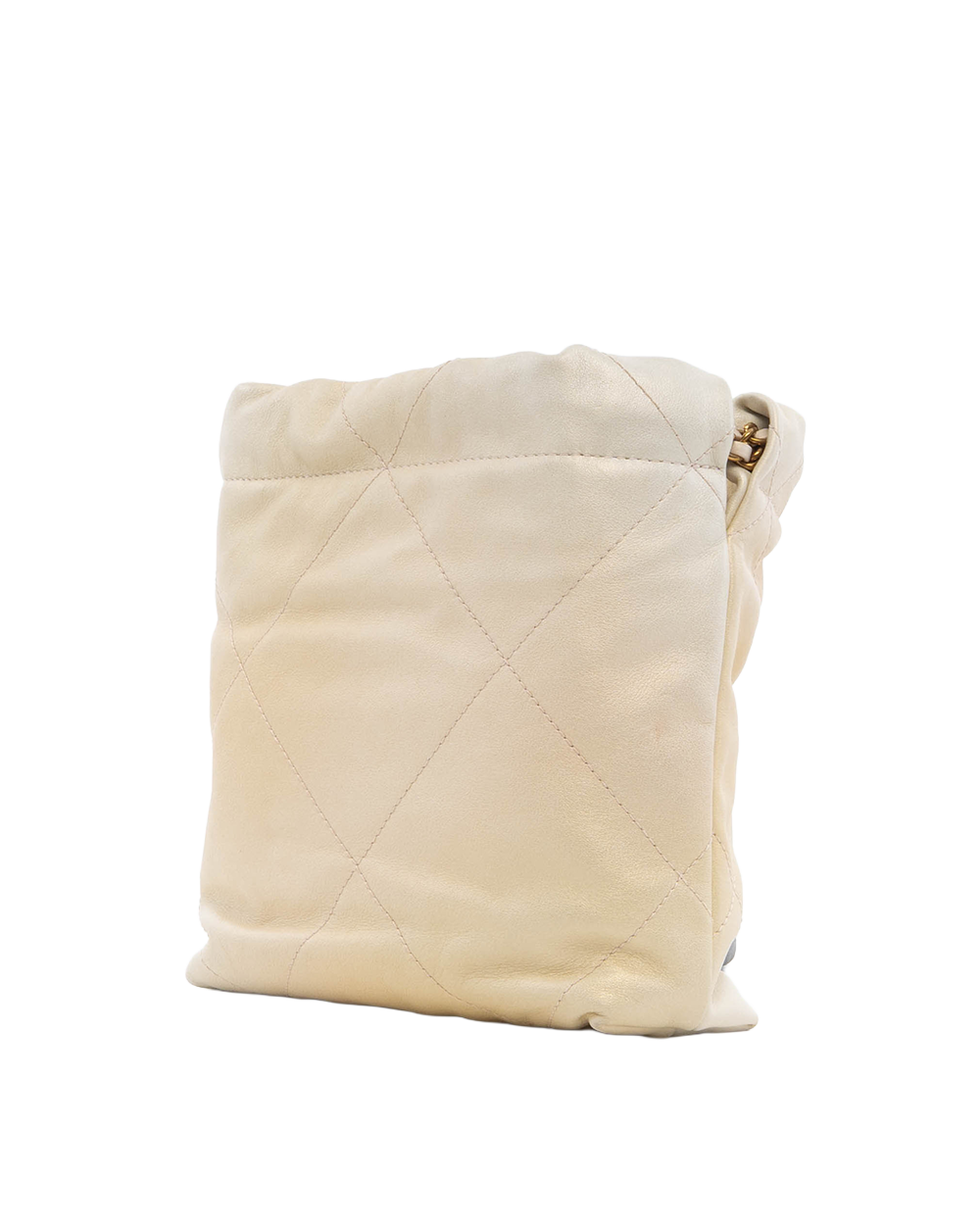 CHANEL 22 MINI GOLD MATTALIC CALF GHW J2GANGP9 0433