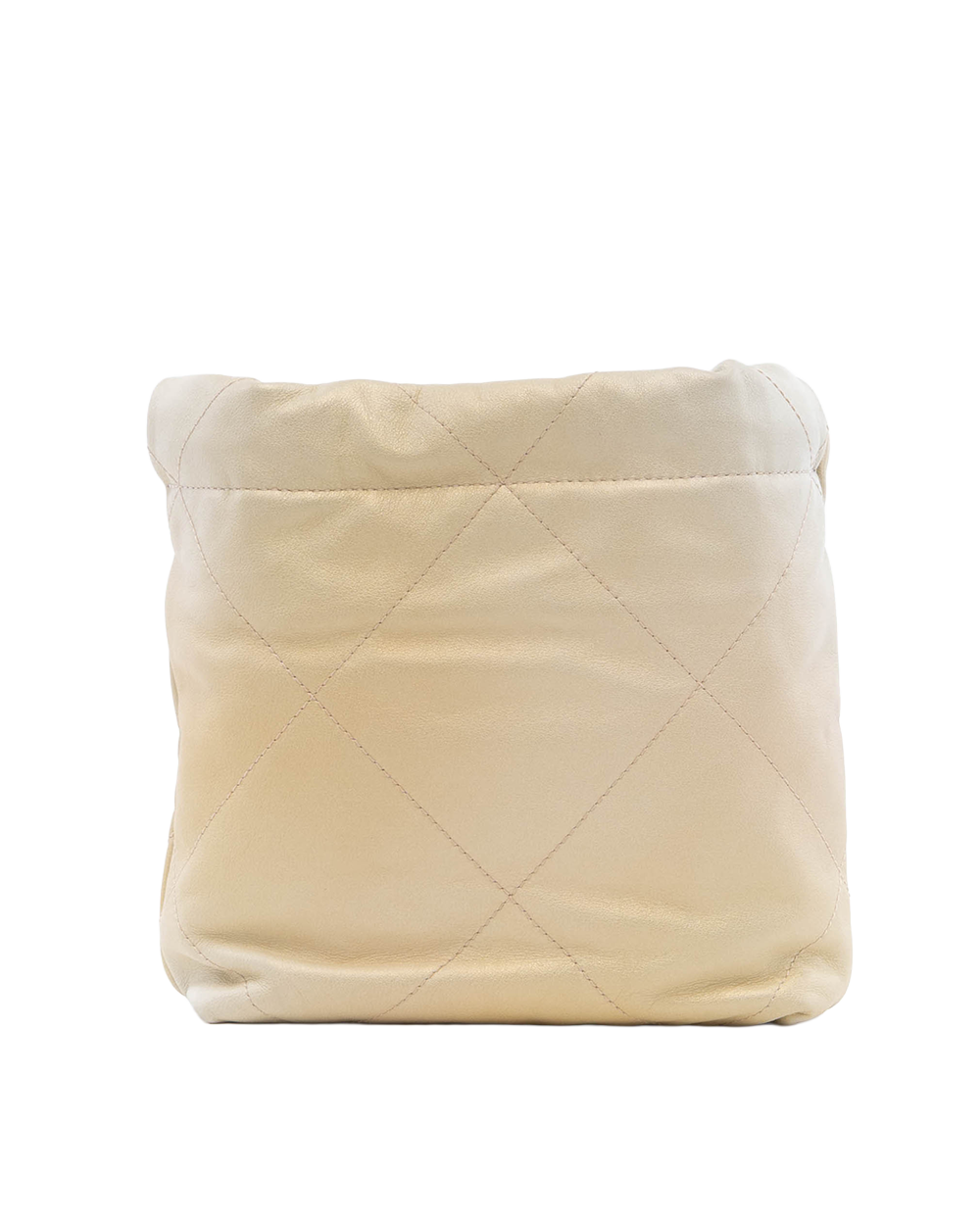 CHANEL 22 MINI GOLD MATTALIC CALF GHW J2GANGP9 0434