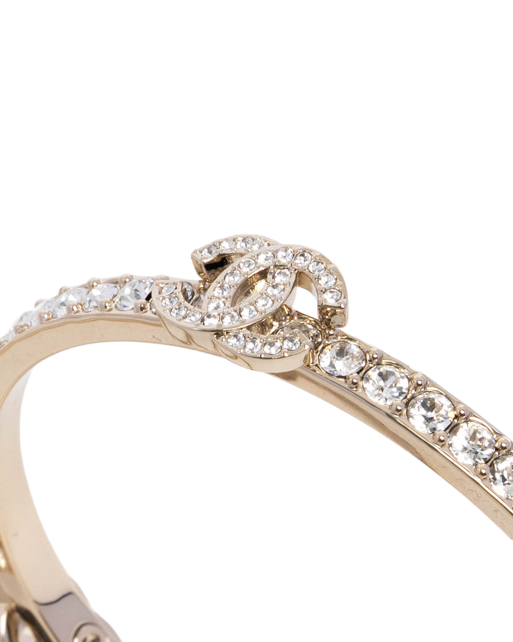 CHANEL 25P BRACELET S DIAMOND GHW 7459