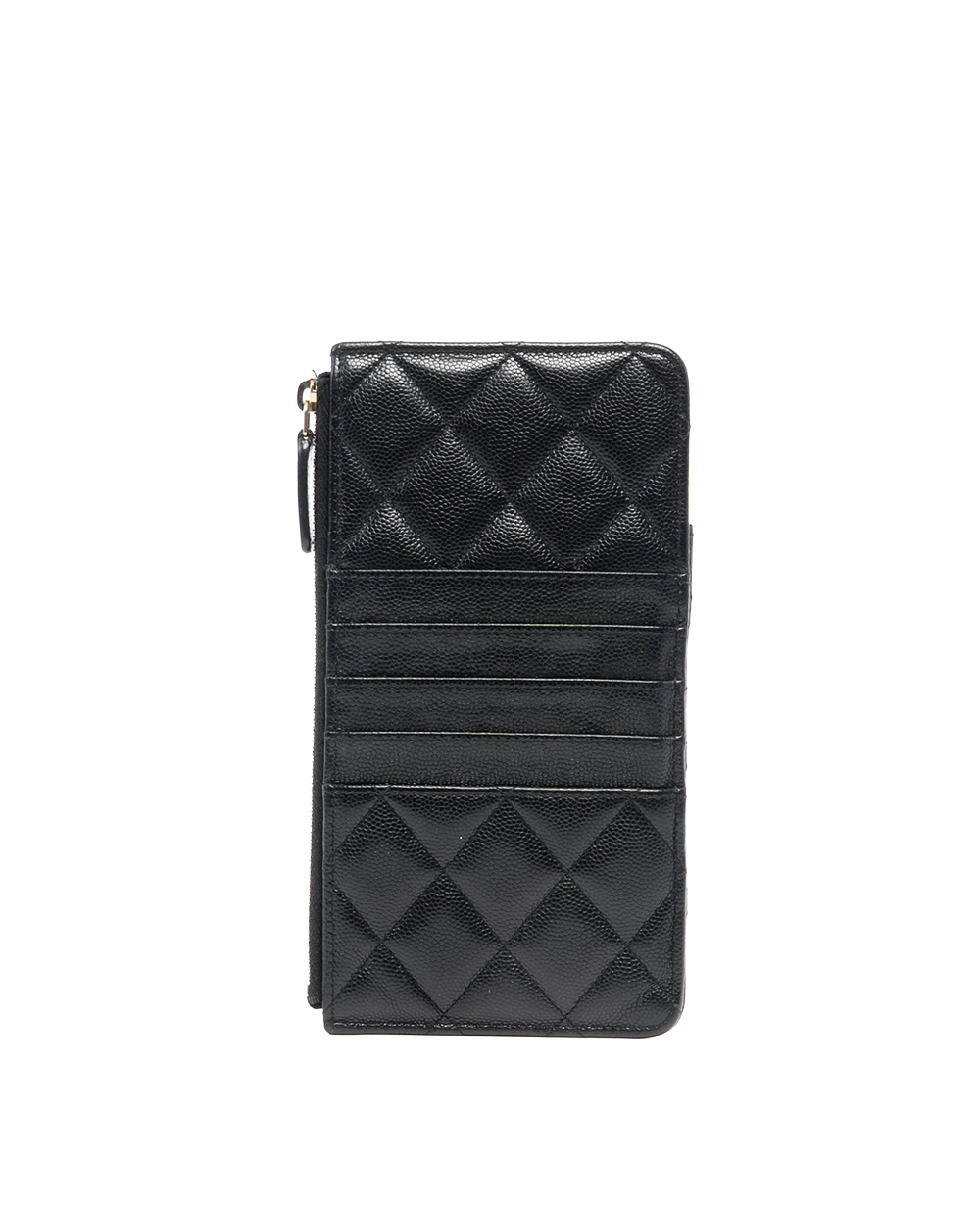 CHANEL ALL IN ONE LONG BLACK CAVIAR GHW 31114622 0614