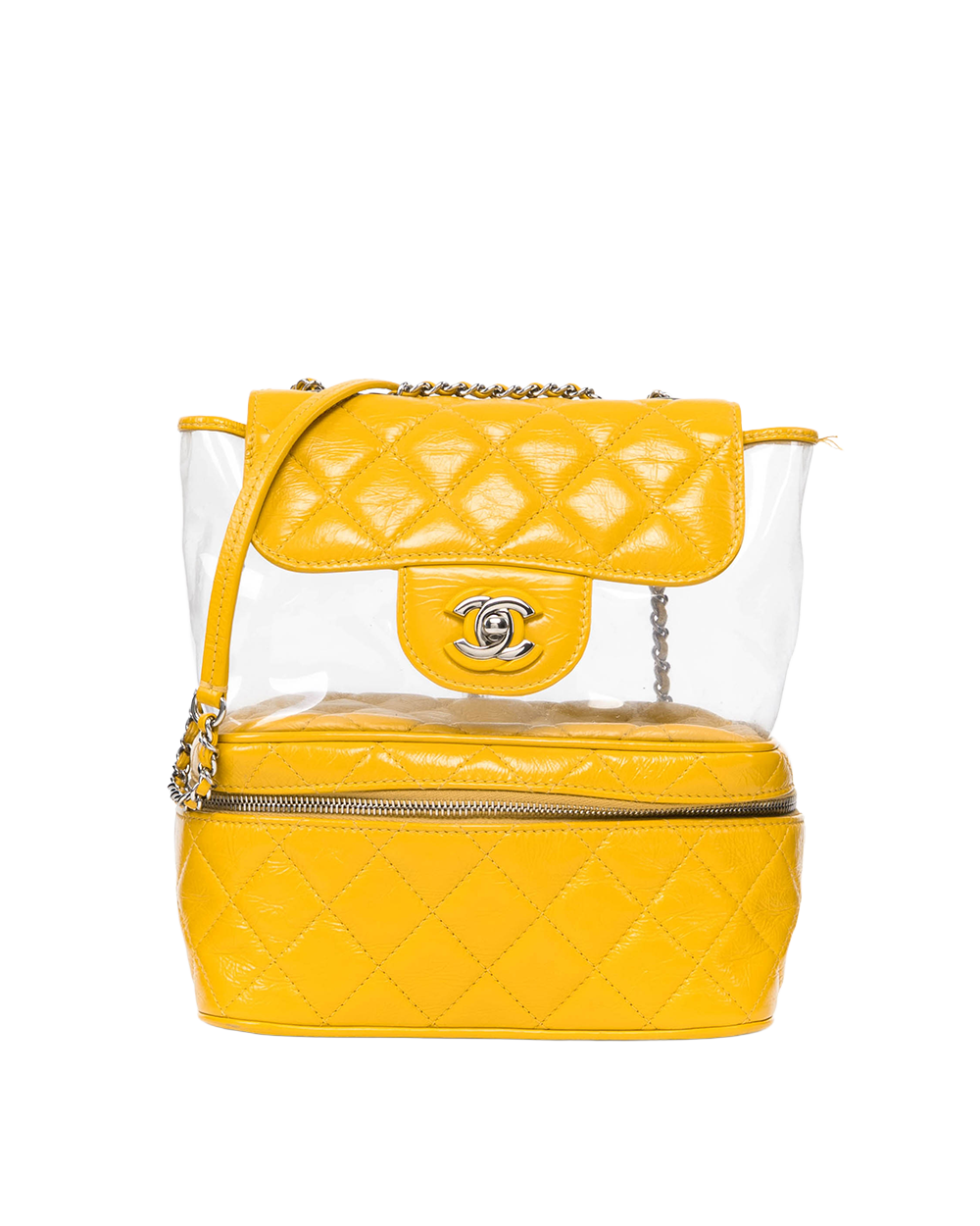 CHANEL BACKPACK YELLOW CALF SHW 25781895 4018