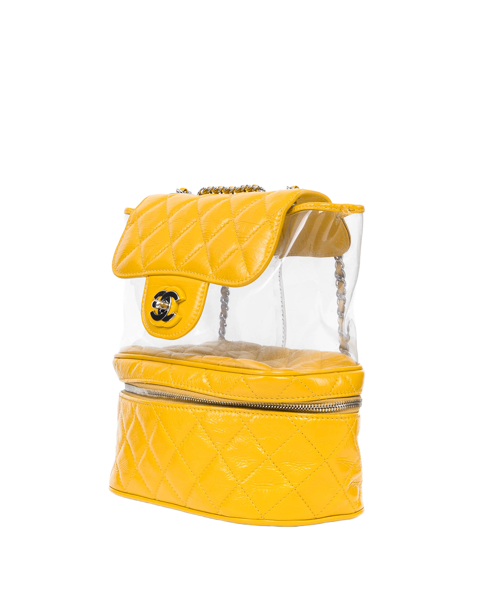 CHANEL BACKPACK YELLOW CALF SHW 25781895 4020