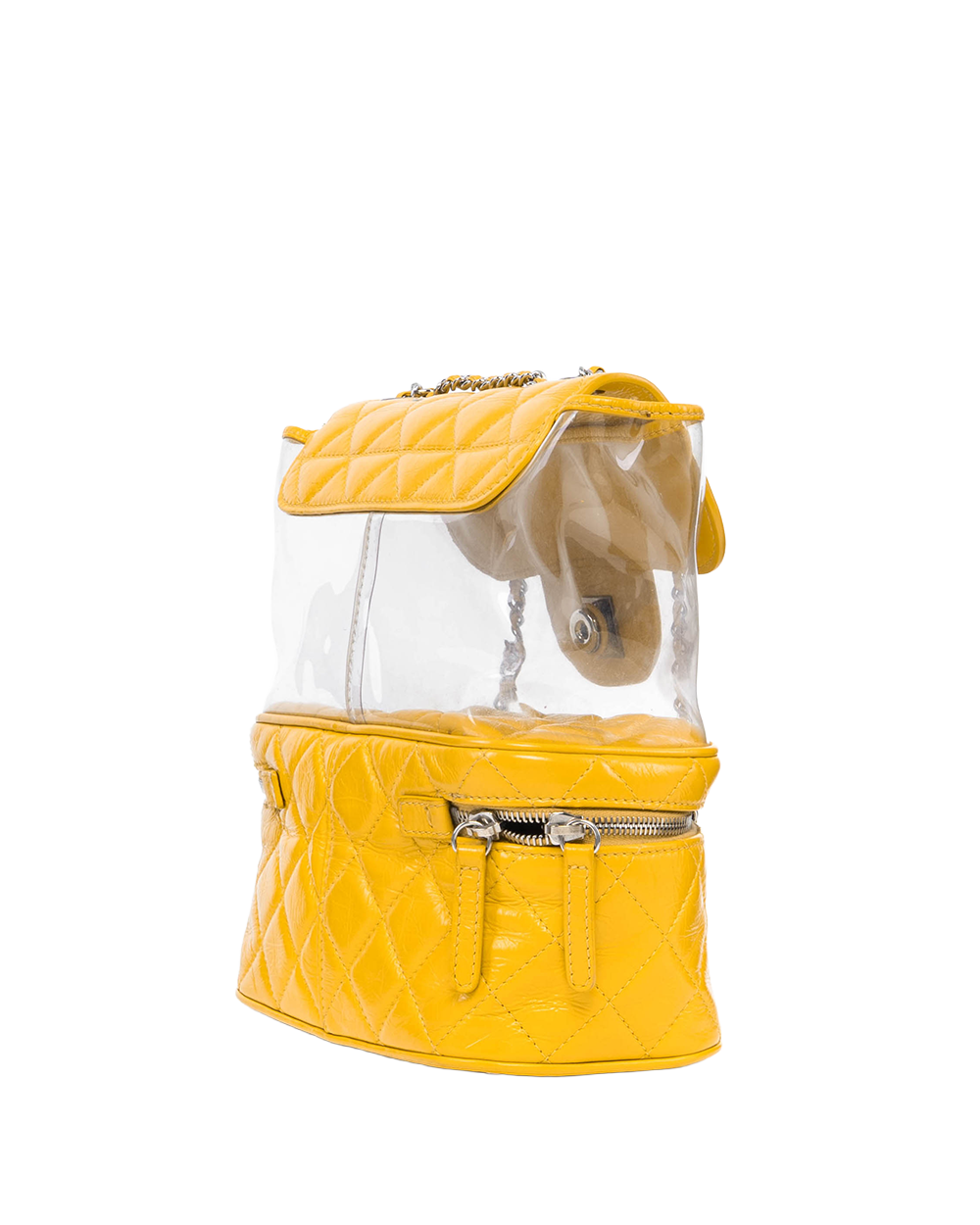 CHANEL BACKPACK YELLOW CALF SHW 25781895 4021