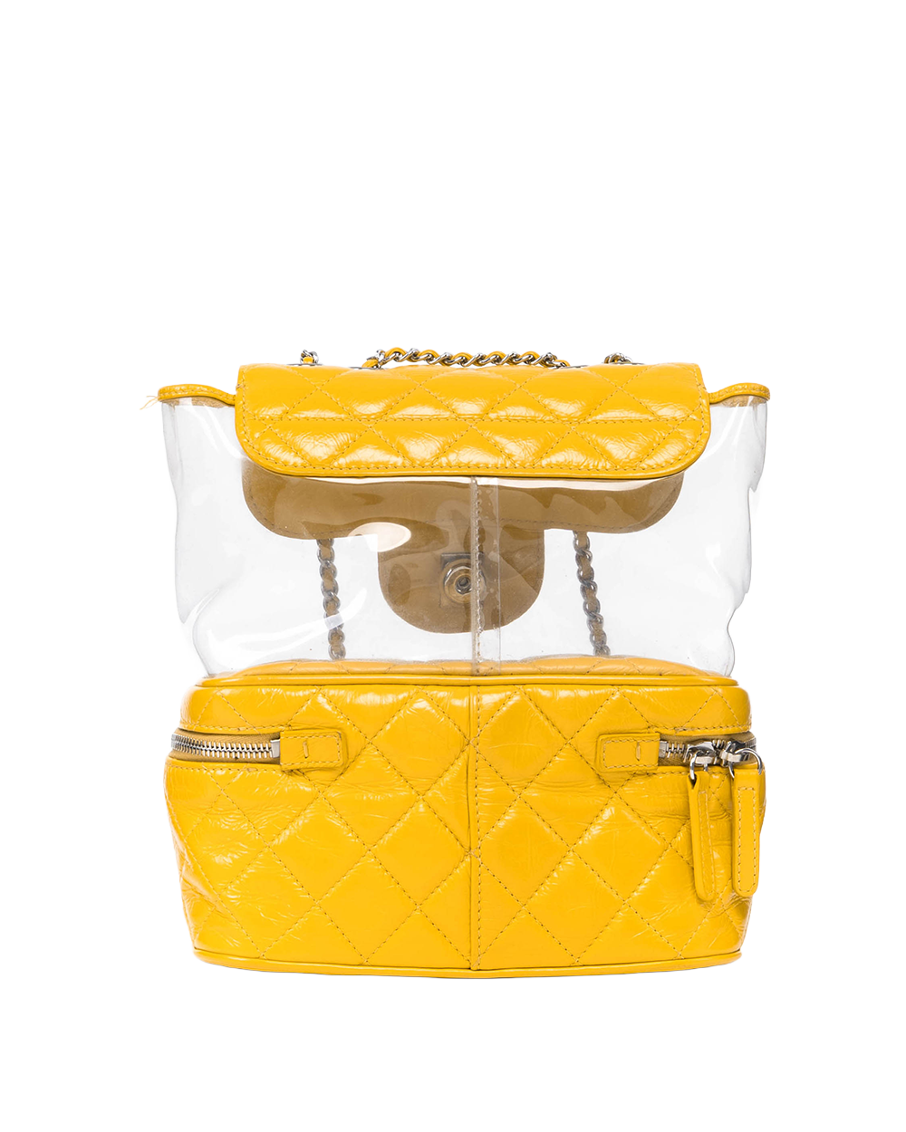 CHANEL BACKPACK YELLOW CALF SHW 25781895 4022