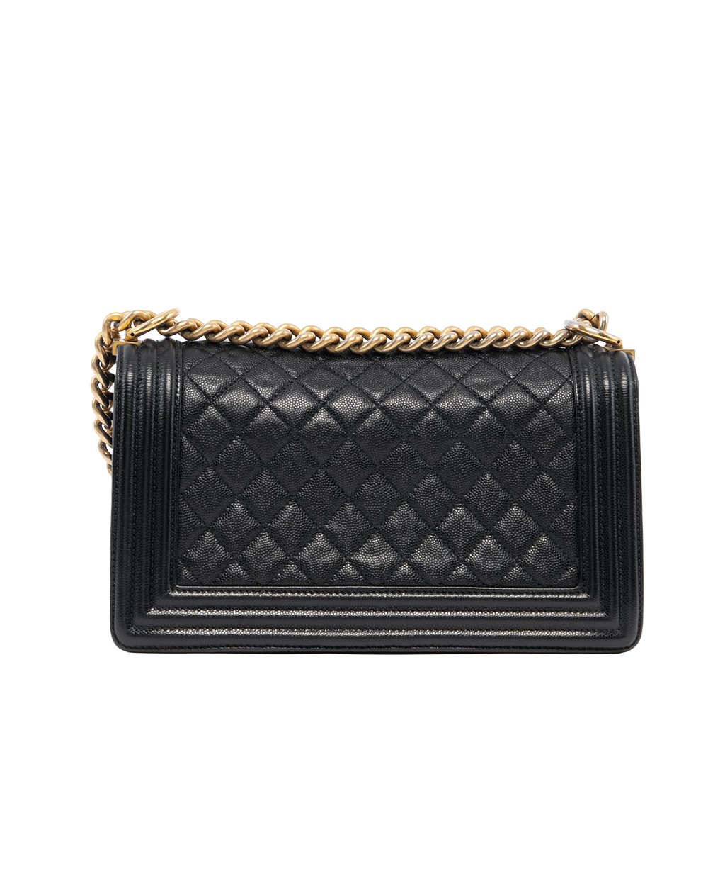 CHANEL BOY 10 BLACK CAVIAR GHW 28241913 4125