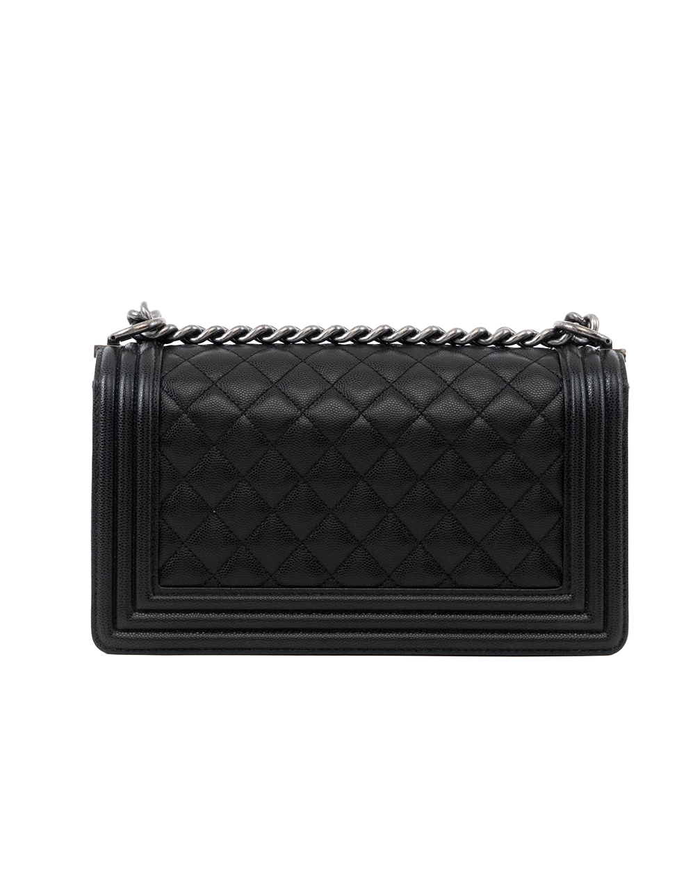 CHANEL BOY 10 BLACK CAVIAR RSHW 28740835 8071