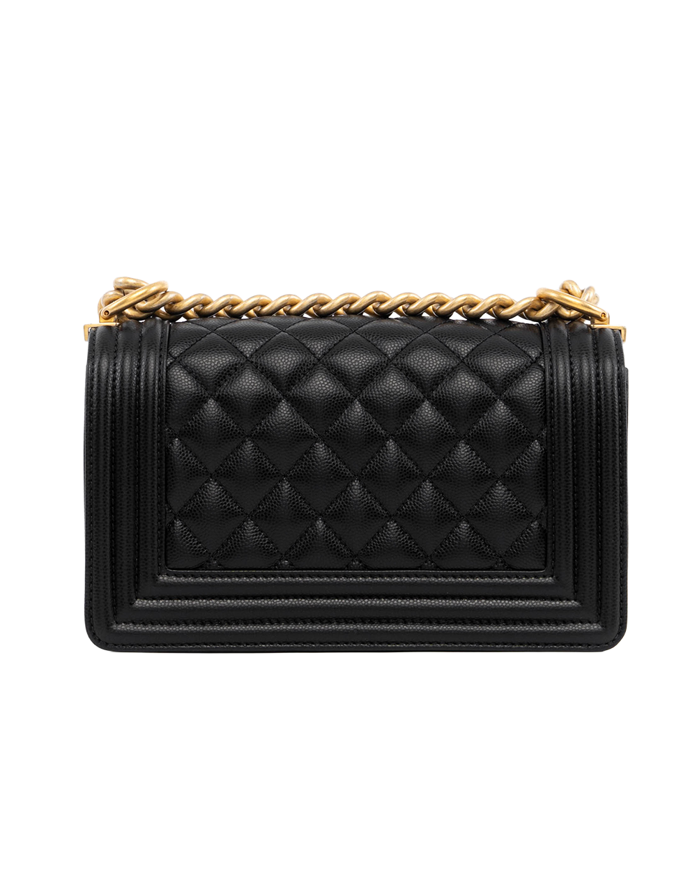 CHANEL BOY 8 BLACK CAVIAR GHW 31189526 04711
