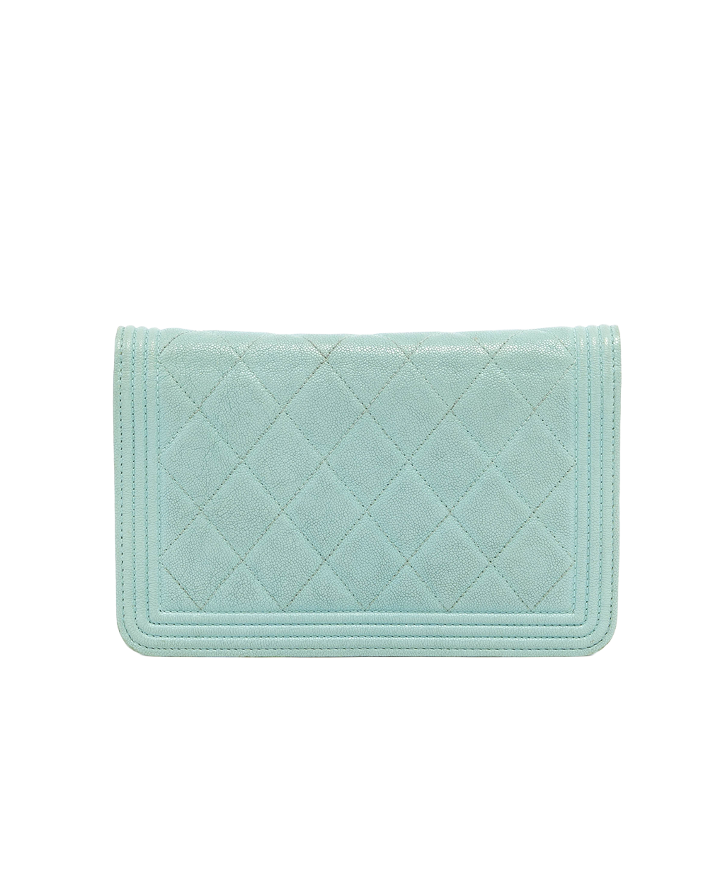 CHANEL BOY WOC GREEN CAVIAR GHW 27090635 09440