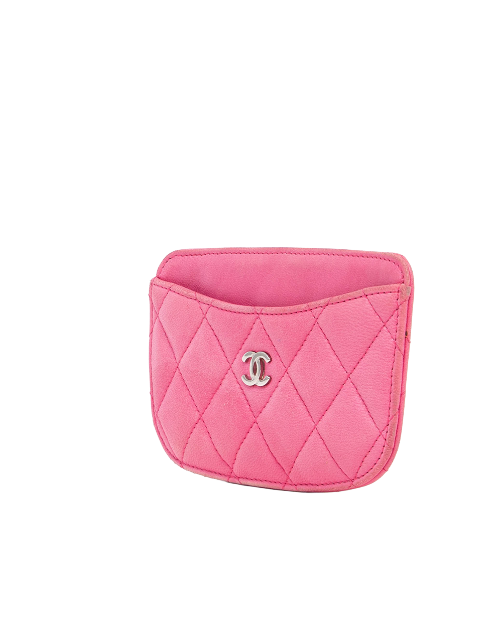 CHANEL CARD HOLDER PINK LAMB 19531365 09679