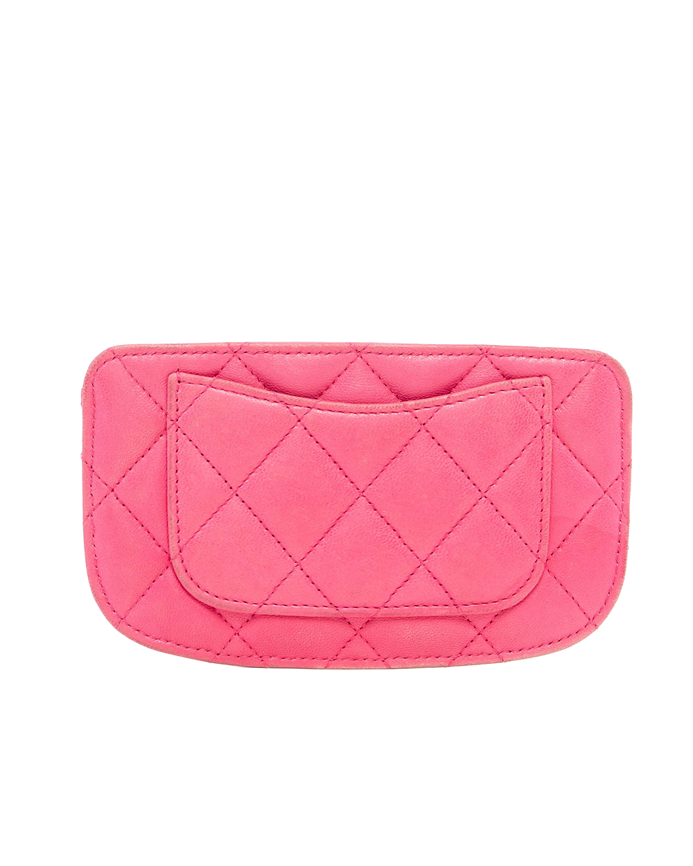 CHANEL CARD HOLDER PINK LAMB 19531365 09681