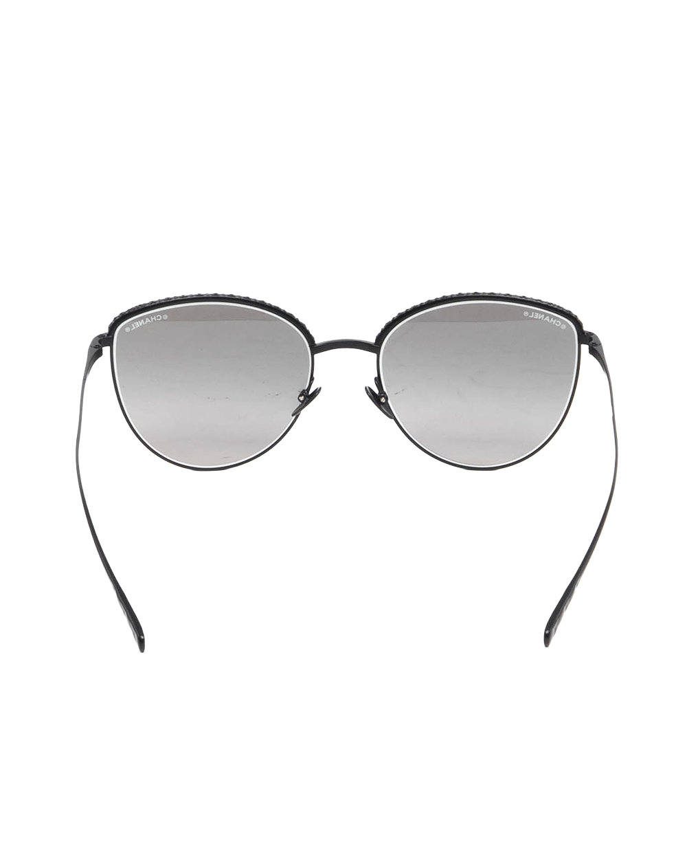 CHANEL CAT EYE SUNGLASSES BLACK 3337