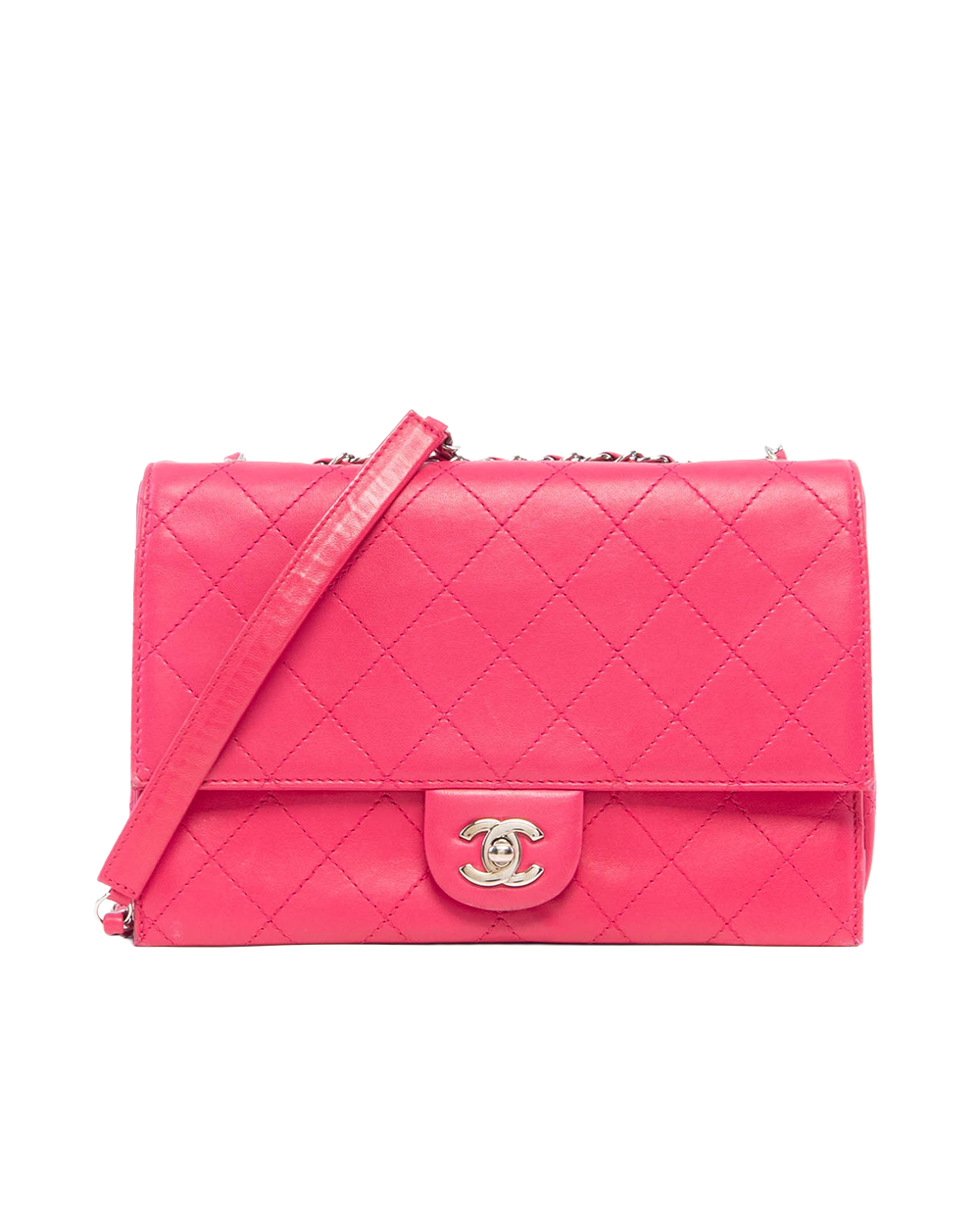 CHANEL CLASSIC 10 PINK LAMB SHW 19409420 1605