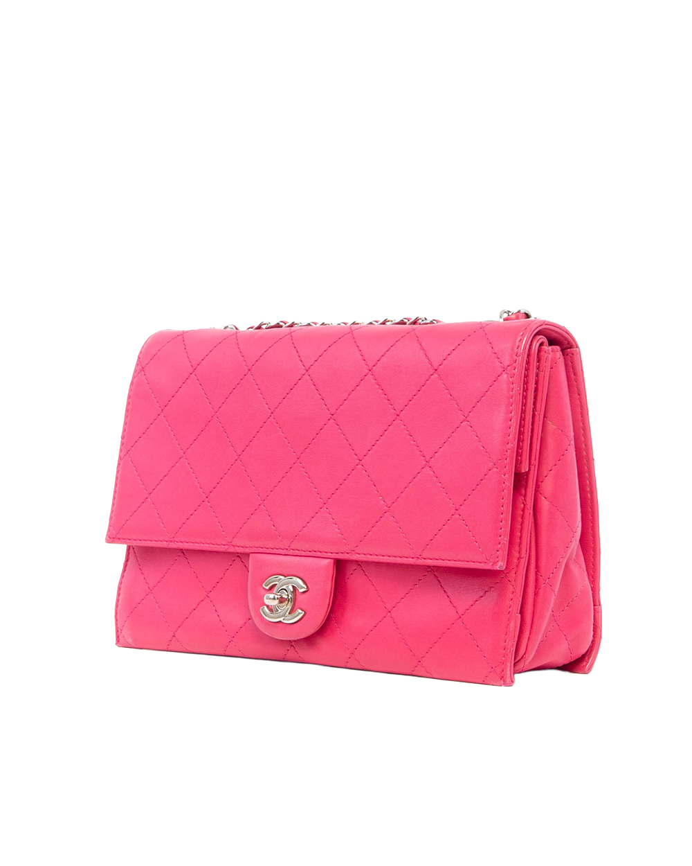 CHANEL CLASSIC 10 PINK LAMB SHW 19409420 1607