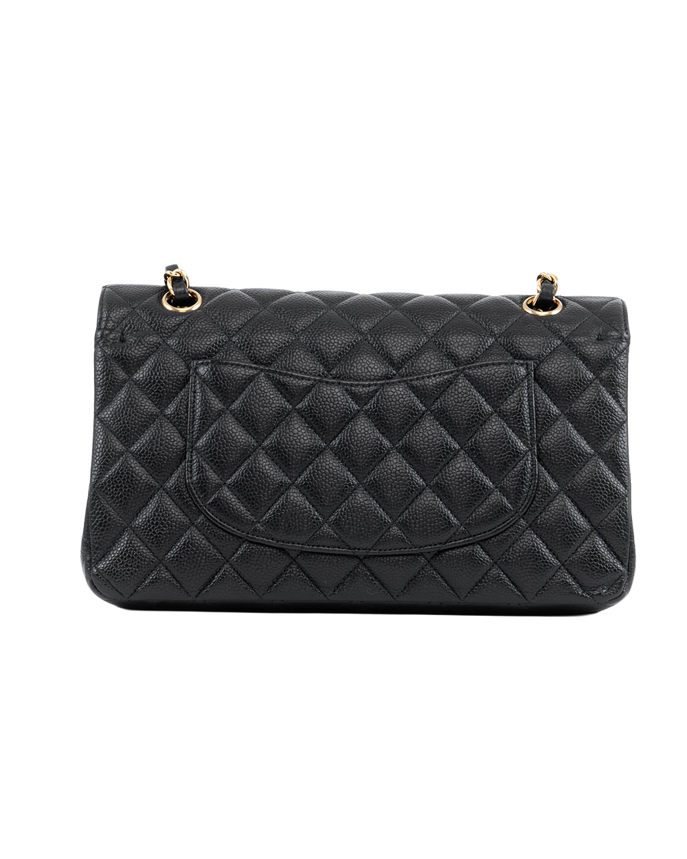 CHANEL CLASSIC 10 BLACK CAVIAR GHW 26307146 1006