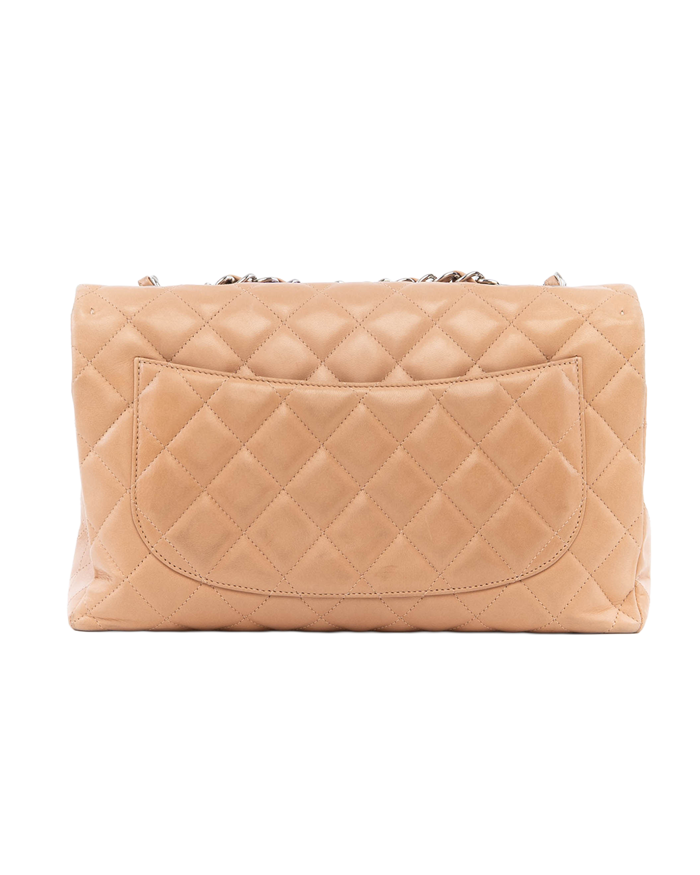 CHANEL CLASSIC 12 BEIGE LAMB SHW 13432936 1117