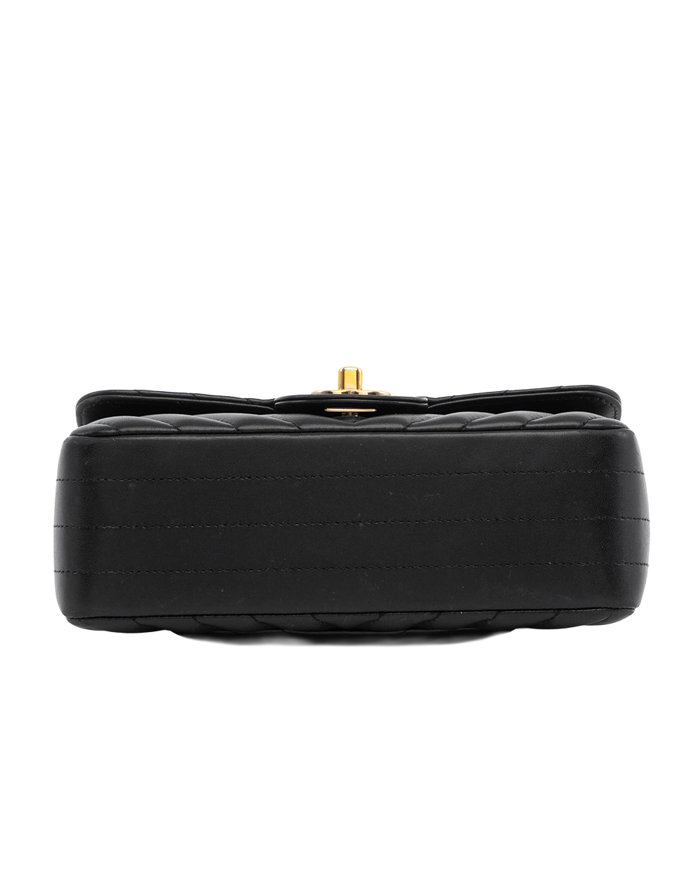 CHANEL CLASSIC 8 BLACK CHEVRON GHW 3271