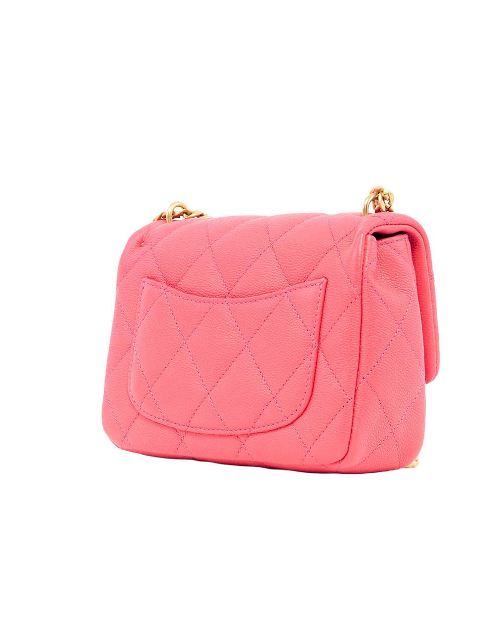 CHANEL CLASSIC ADJ BALL 7 PINK CAVIAR GHW JUE9C9EE 82621