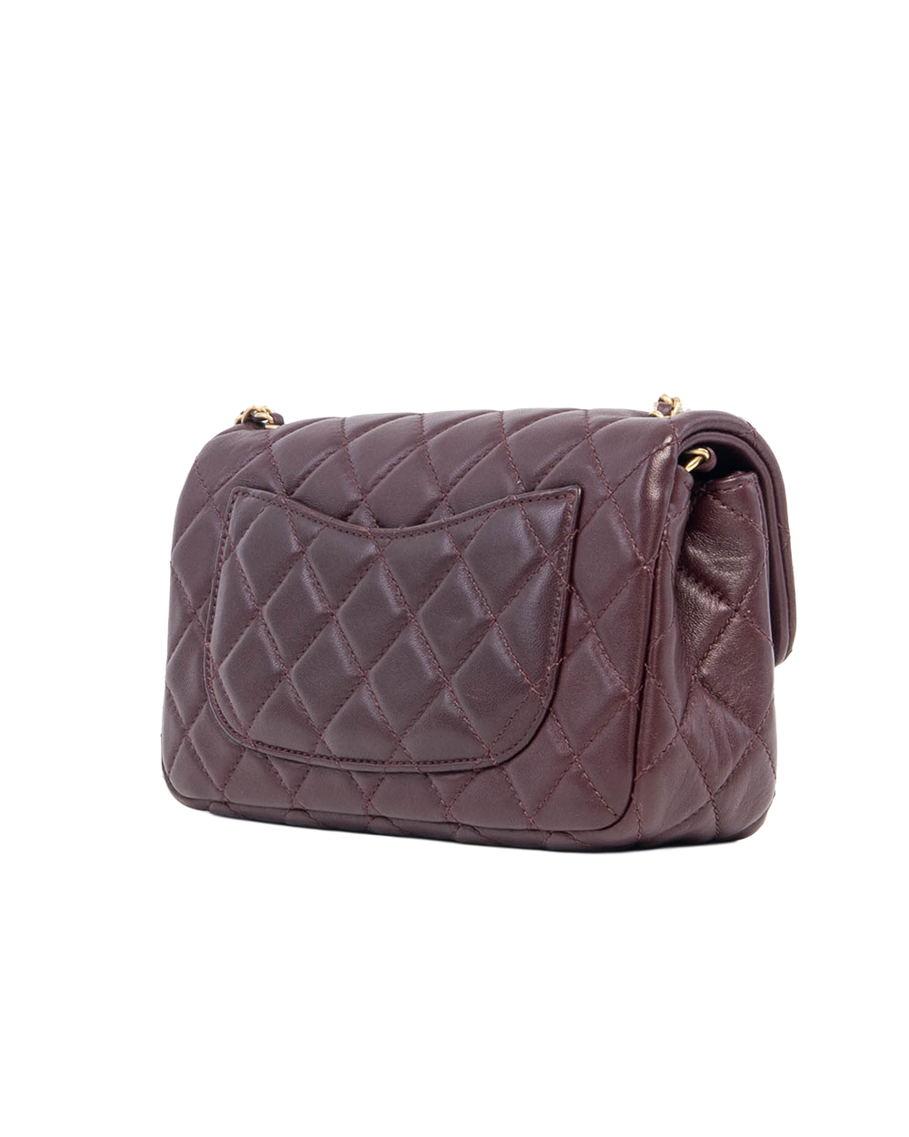 CHANEL CLASSIC ADJ BALL 8 RED BURGANDY LAMB GHW TAH50NNG 01331