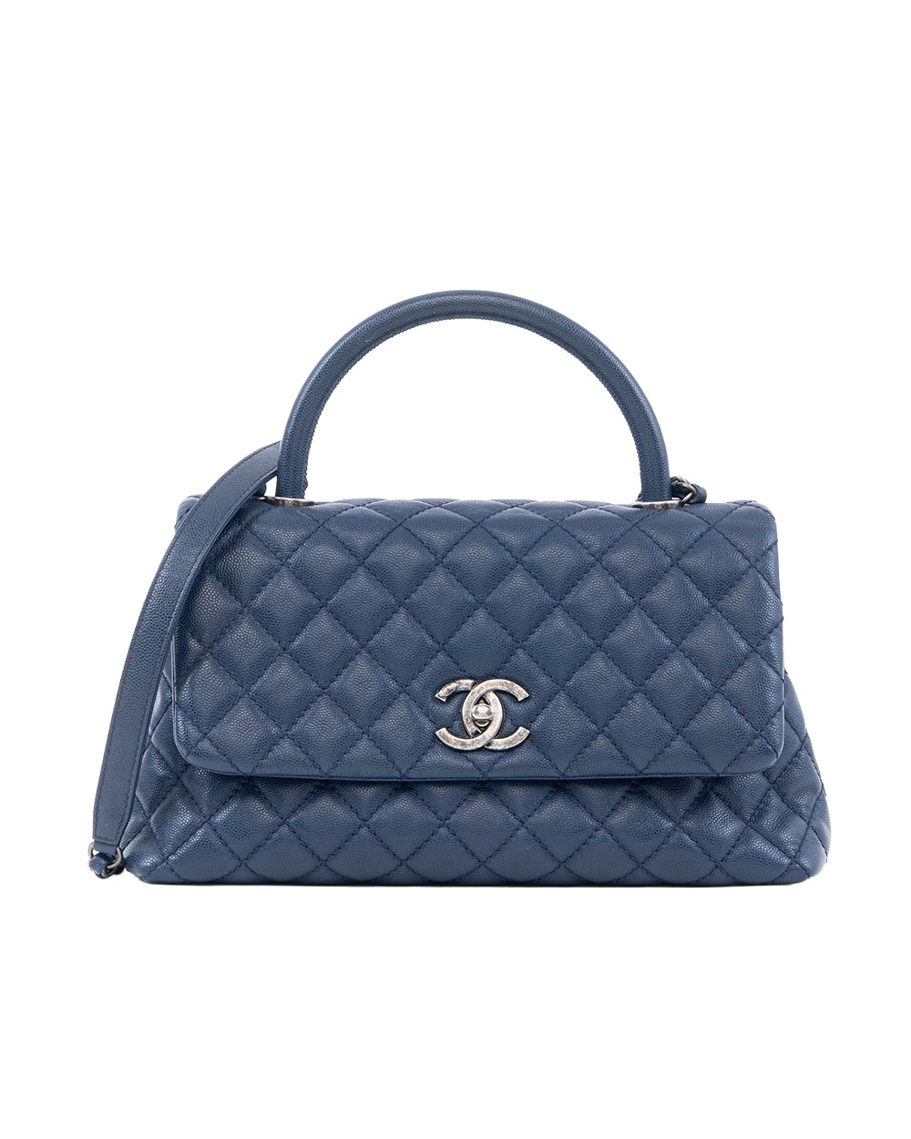 CHANEL COCO 11 BLUE NAVY CAVIAR RHW 22201022 2032