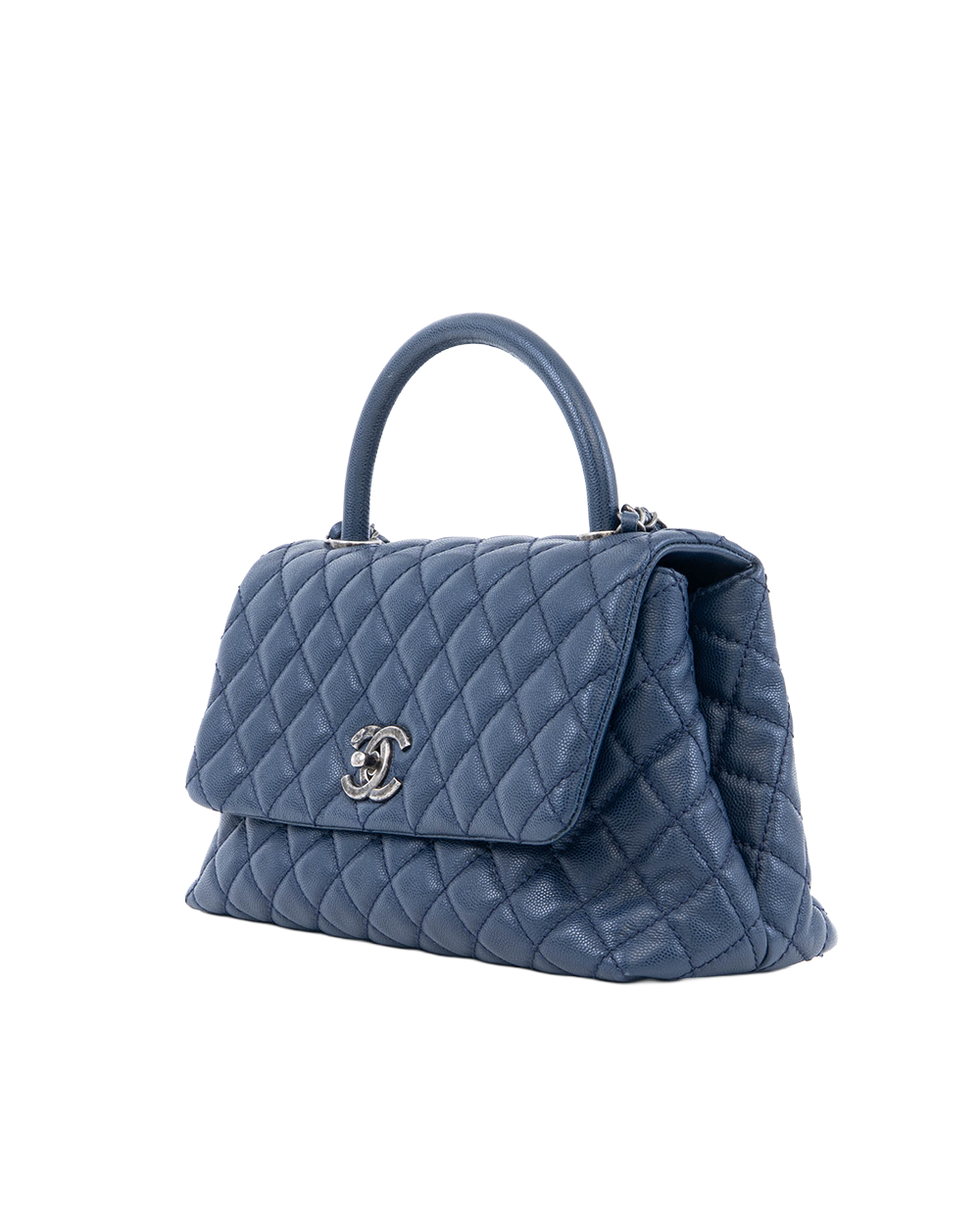 CHANEL COCO 11 BLUE NAVY CAVIAR RHW 22201022 2035