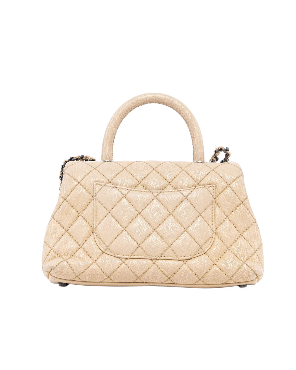 CHANEL COCO 9.5 BEIGE CAVAS RSHW 22205686 1682