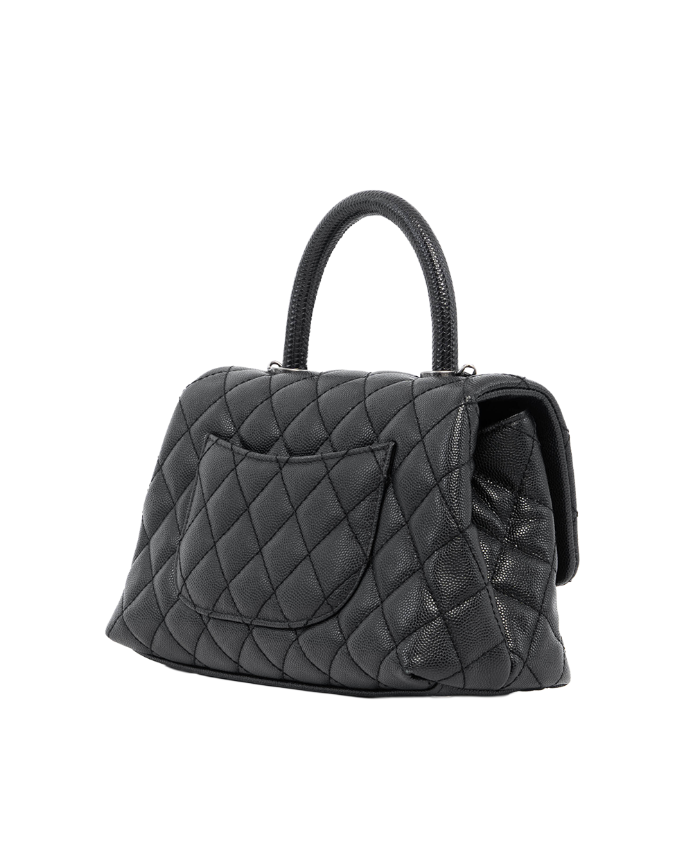 CHANEL COCO 9.5 BLACK CAVIAR RSHW 23471767 08488