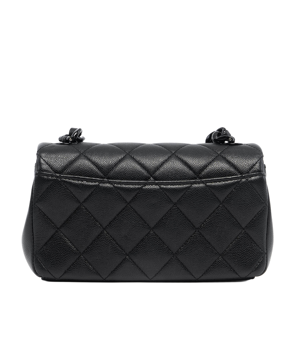 CHANEL FLAP BAG 8 SO BLACK CAVIAR SHW 31000042 1744