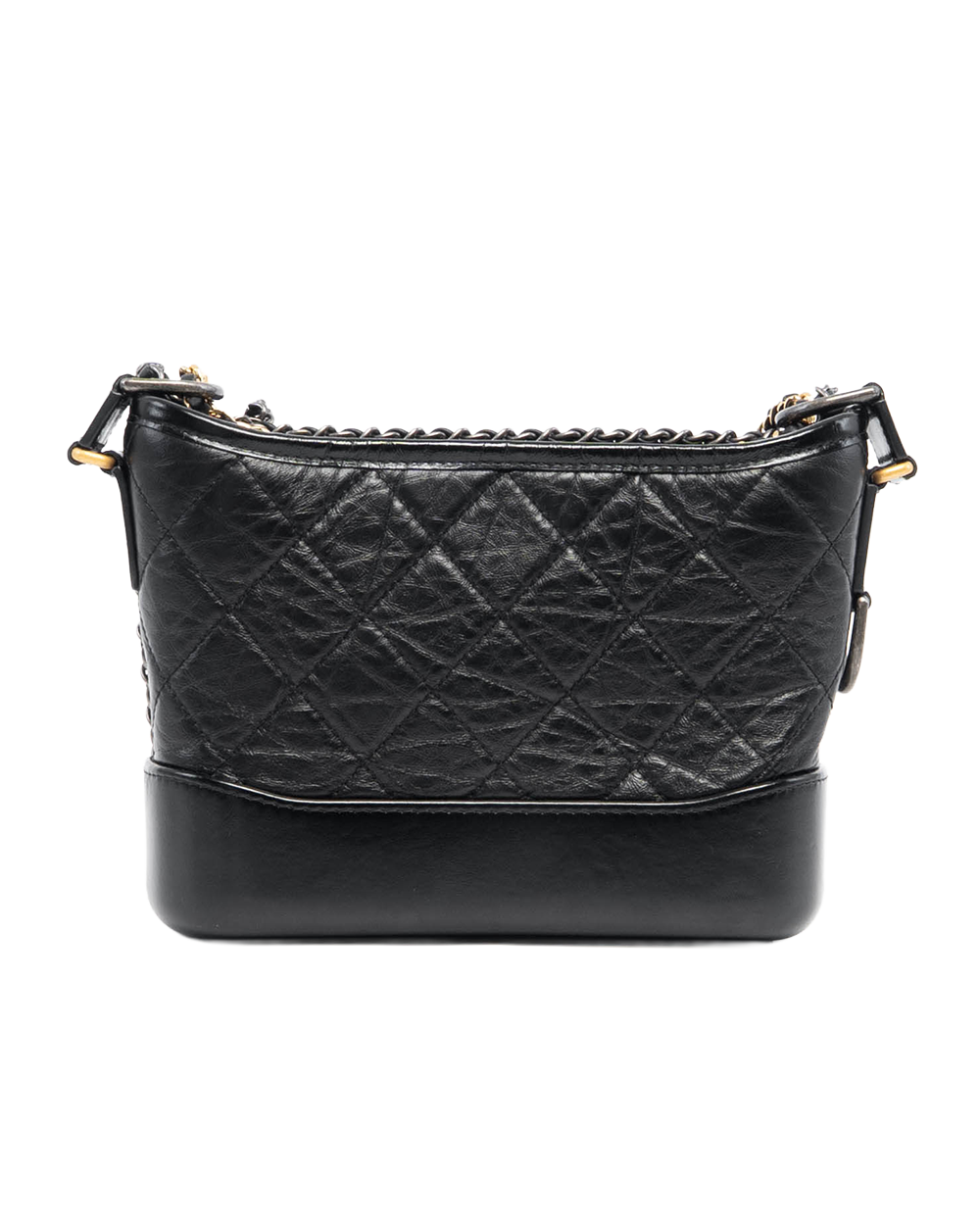 CHANEL GABRIELLE SMALL BLACK CALF GHW 31344821 4057