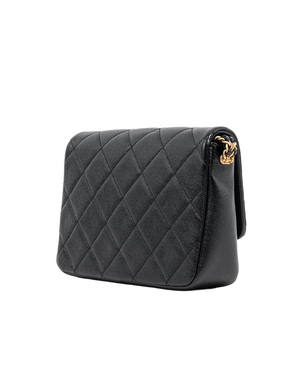 CHANEL MELODY FLAP 8.5 BLACK CAVIAR GHW GKNT66G0 04980
