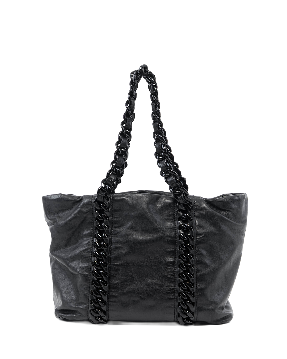 CHANEL MODERN TOTE BLACK CALF BHW 12137770 8023