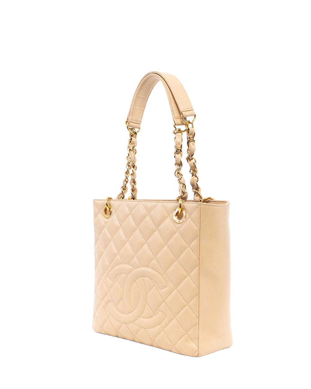 CHANEL PST BEIGE CAVIAR GHW 14389064 4110