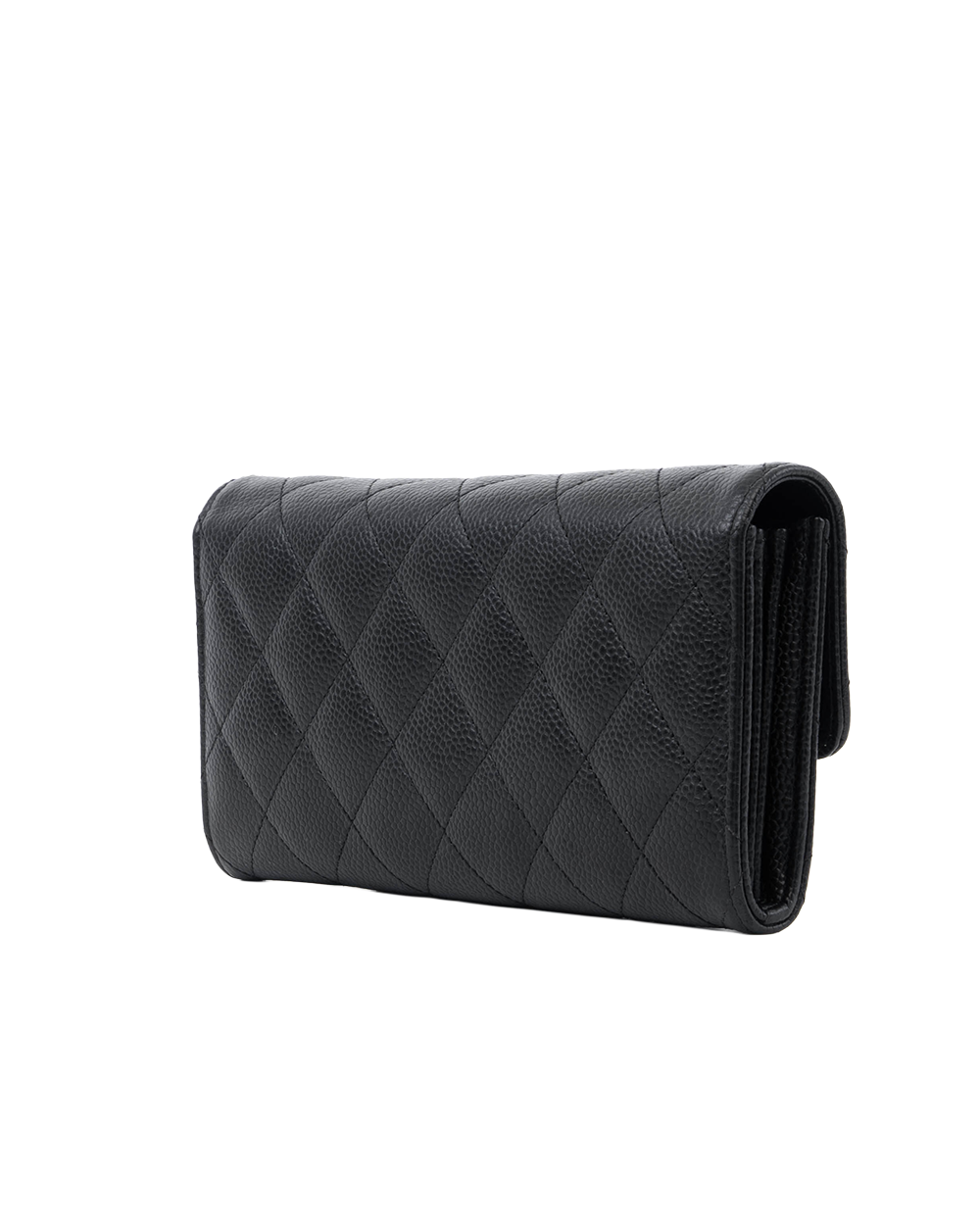 CHANEL SARAH LONG BLACK CAVIAR GHW 25870487 8125