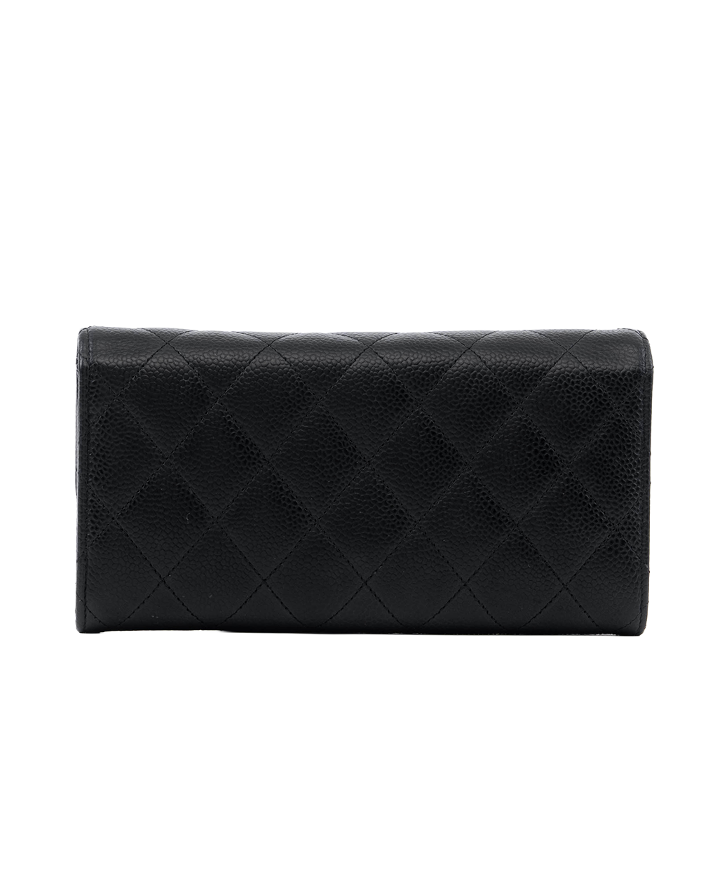 CHANEL SARAH LONG BLACK CAVIAR GHW 25870487 8126
