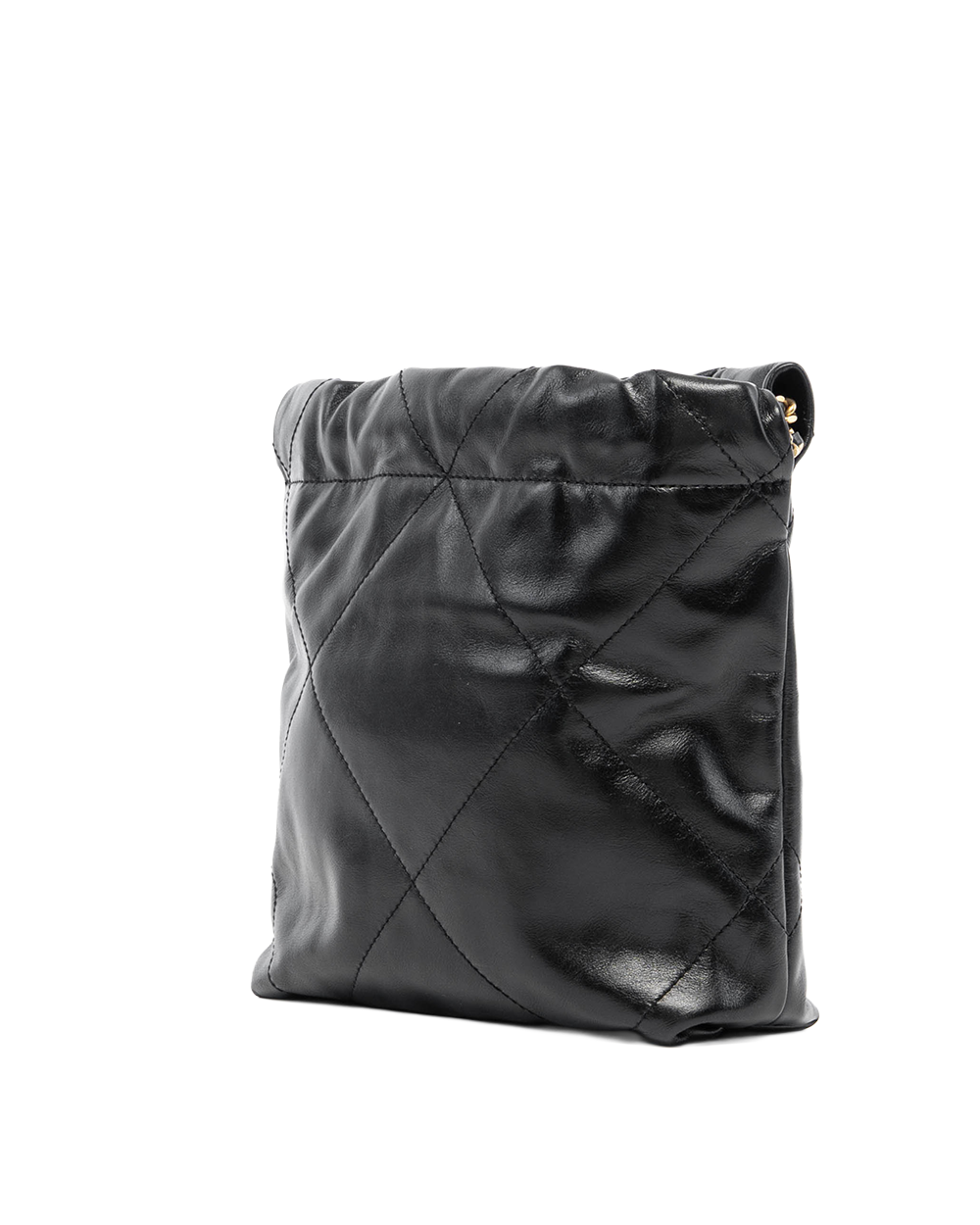 CHANEL TOTE 22 MINI BLACK CALF GHW GX4LE643 05030