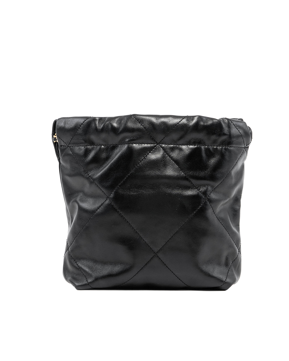 CHANEL TOTE 22 MINI BLACK CALF GHW GX4LE643 05031