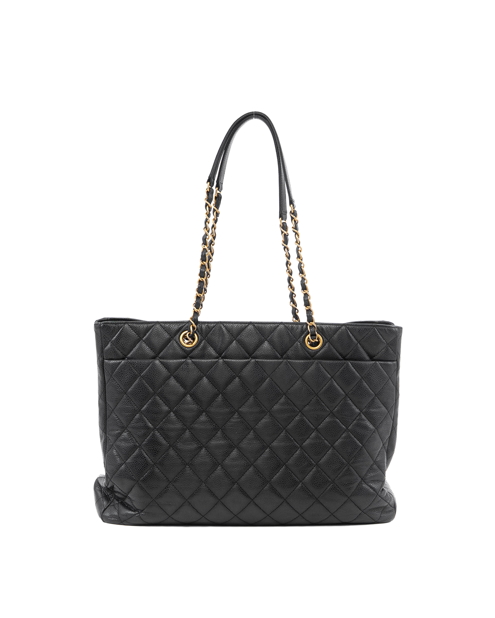 CHANEL TOTE LARGE BLACK CAVIAR GHW 21967468 1003