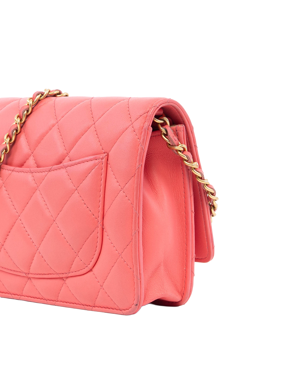 CHANEL WOC ADJUSTABLE CHAIN PINK LAMB GHW 30983874 8356