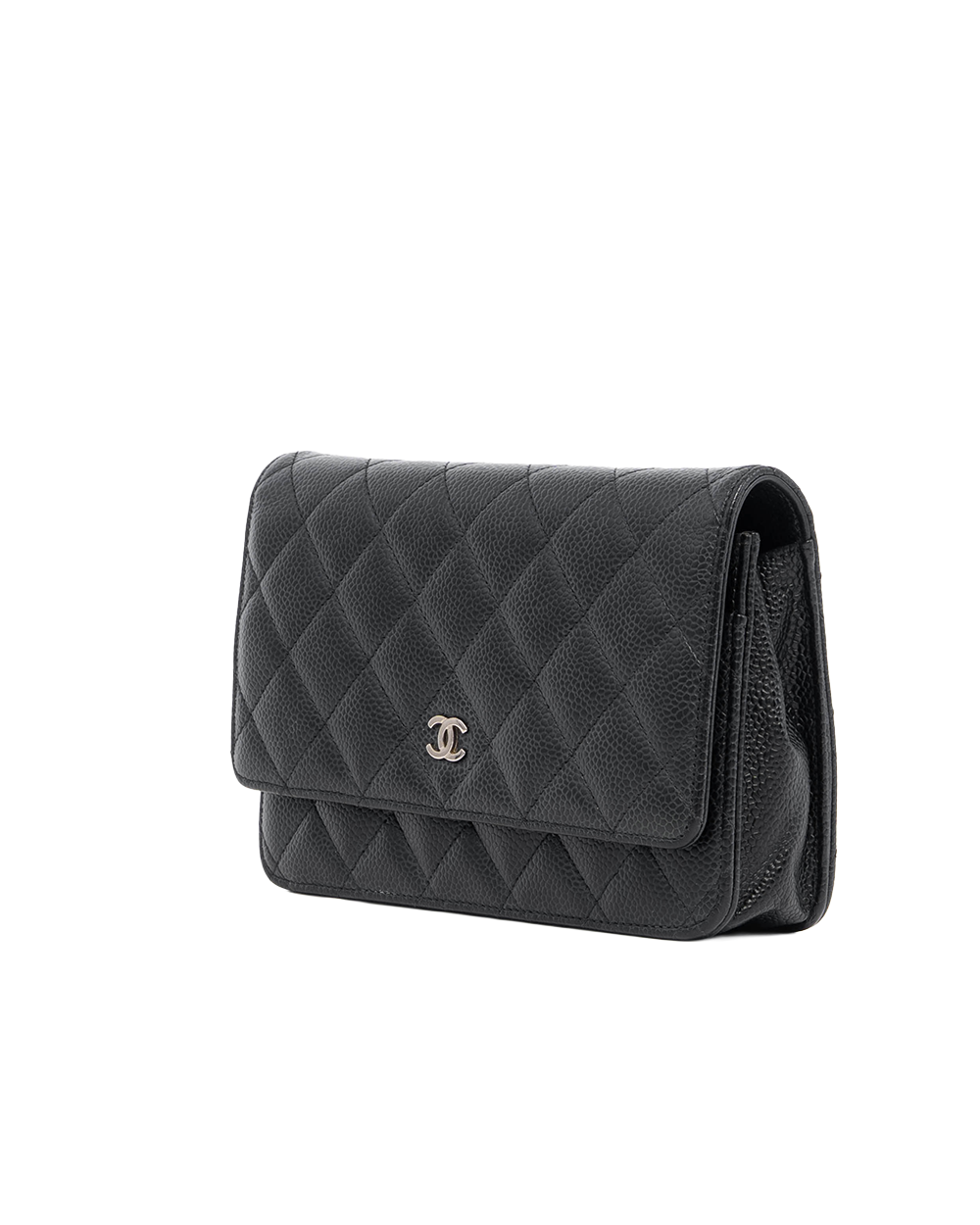 CHANEL WOC BLACK CAVIAR GHW 25857693 08543
