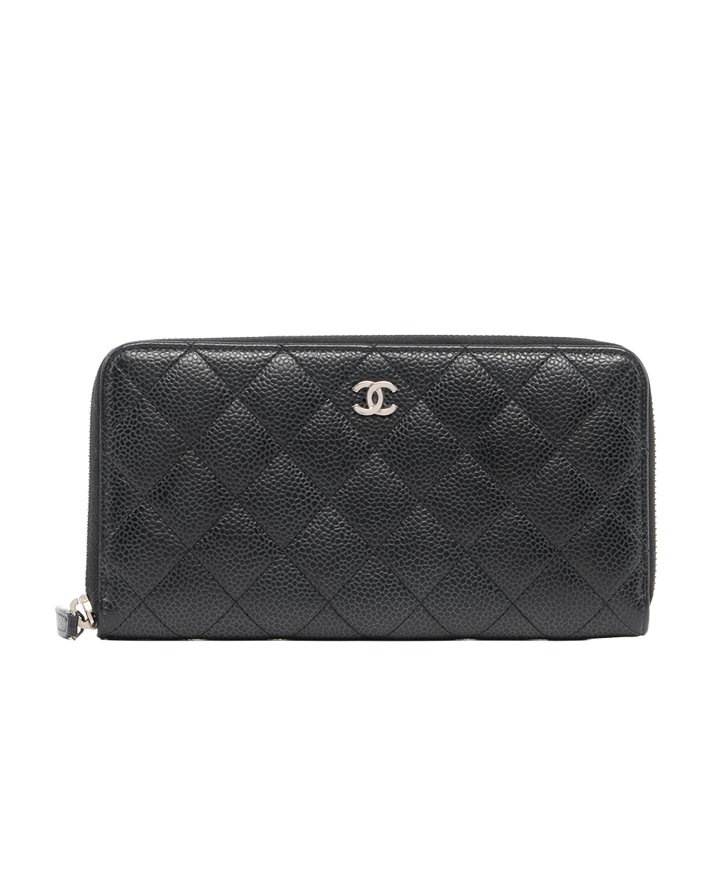 CHANEL ZIPPY CLASSIC LONG BLACK CAVIAR GHW 25447868 3050