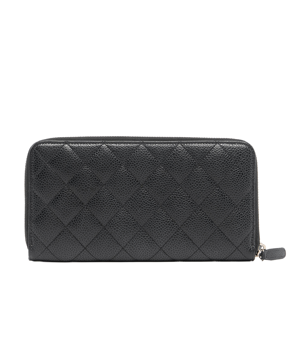 CHANEL ZIPPY CLASSIC LONG BLACK CAVIAR GHW 25447868 3053