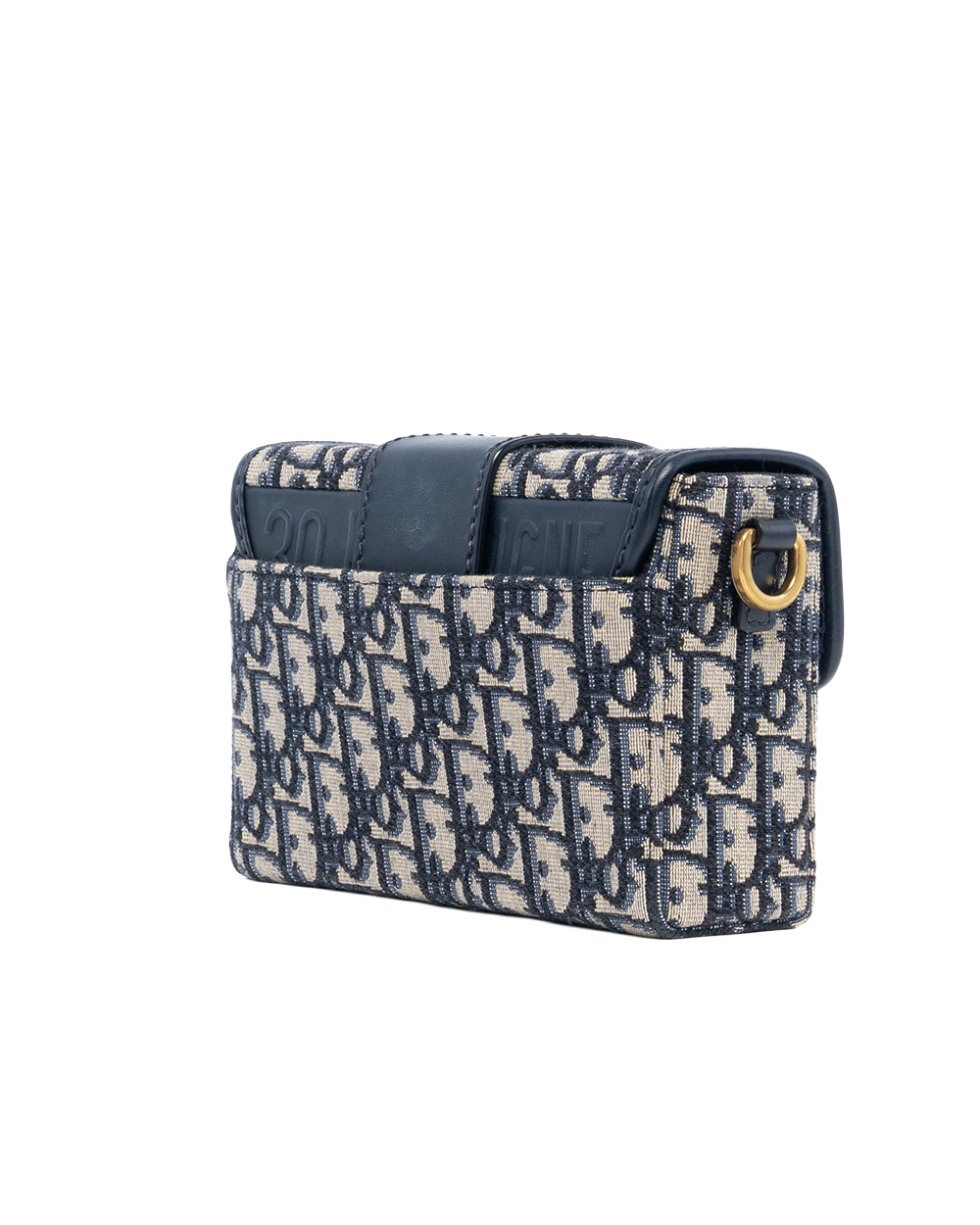 DIOR 30 MONTAIGNE BOX BLUE OBLIQUE JACUARD GHW 05 RU 0250 8084