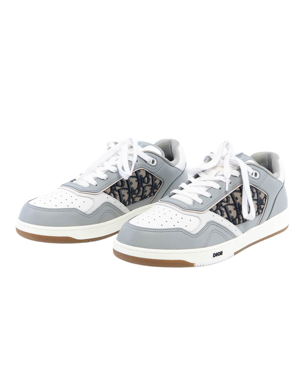 DIOR B27 SNEAKERS 46 GREY OBLIQUE LS 05 23 08408