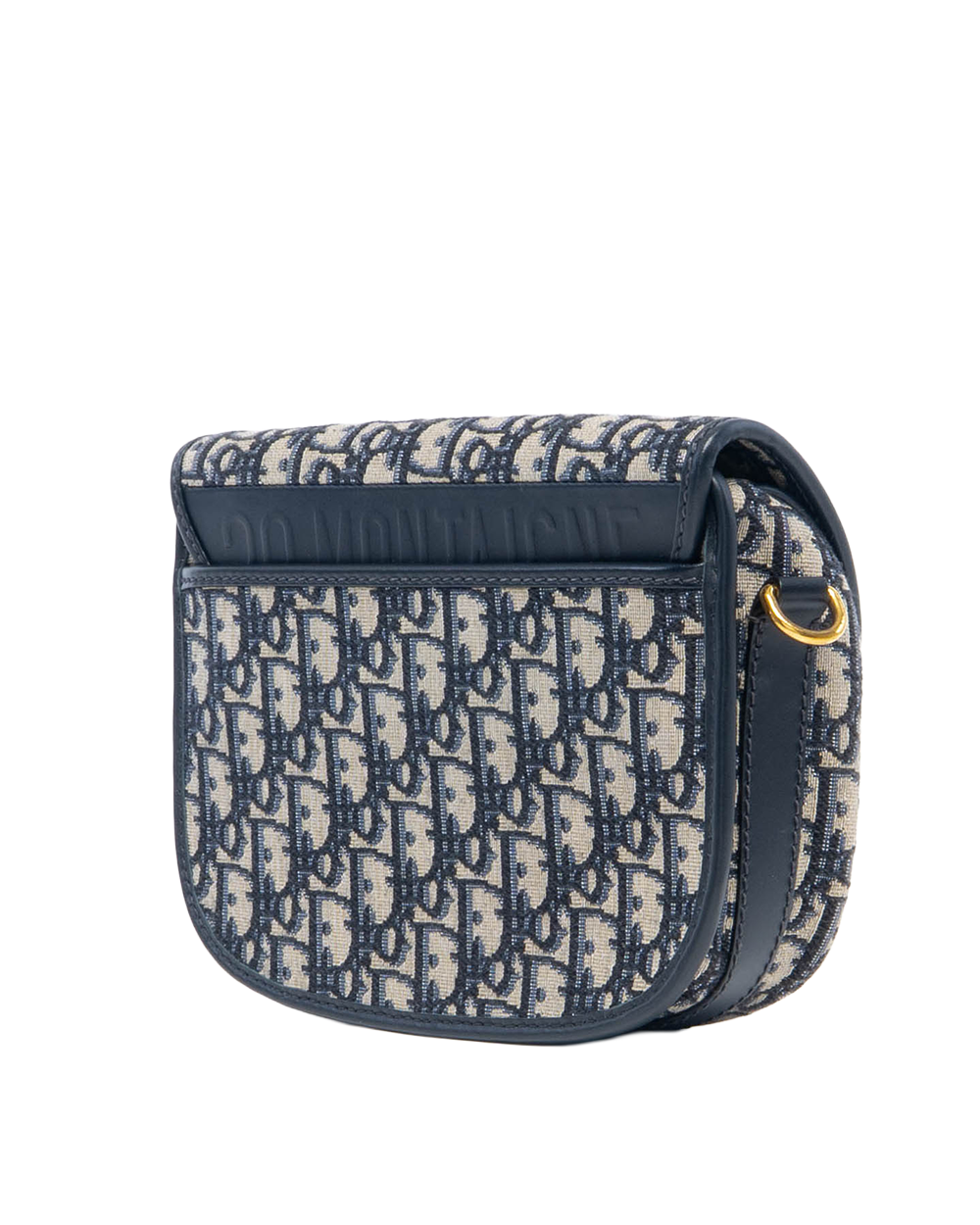 DIOR BOBBY MEDIUM BLUE OBLIQUE JACUARD GHW 05 BO 1220 8145