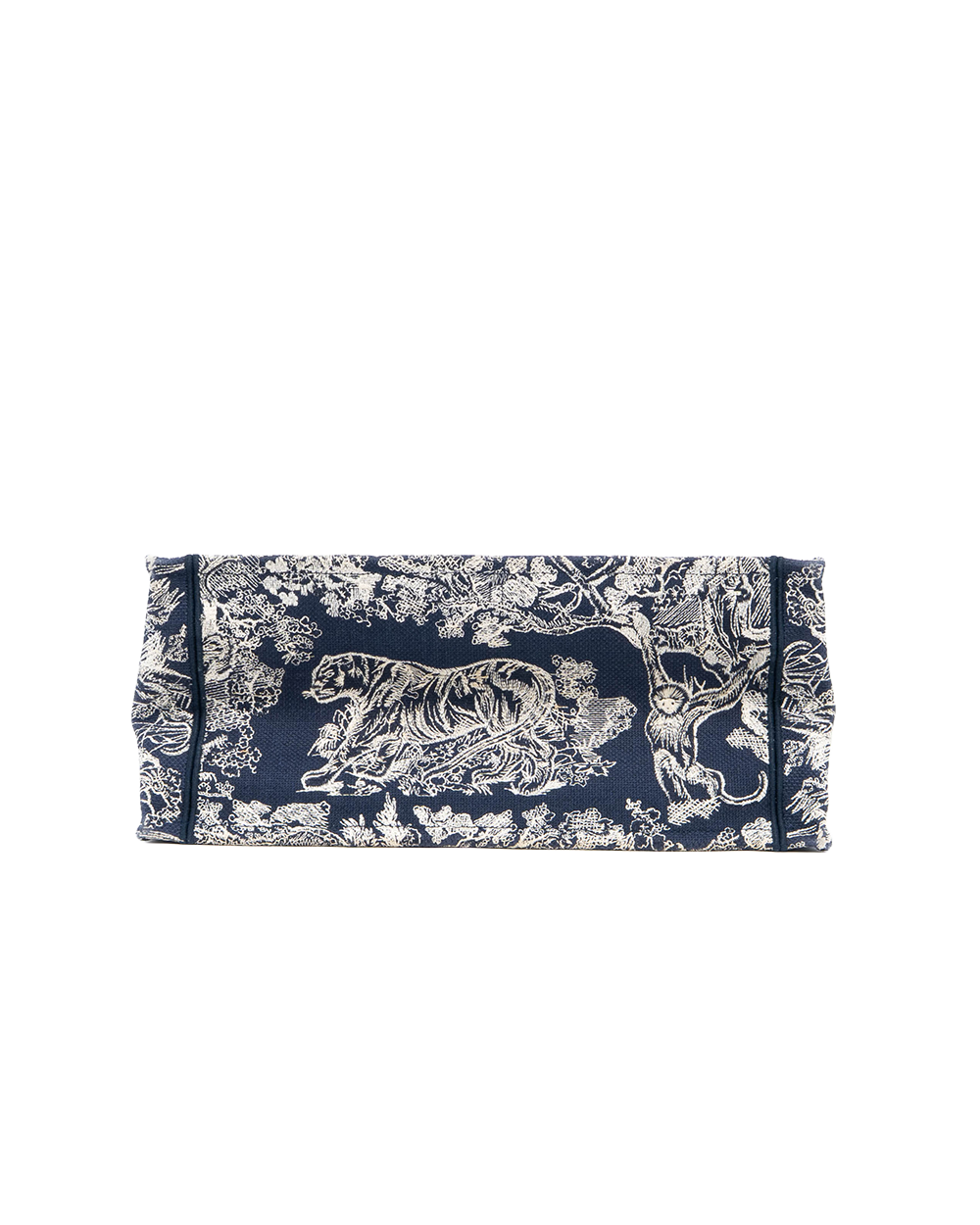 DIOR BOOK TOTE MEDIUM BLUE TOILE DE JOU OBLIQUE JACUARD 50 MA 1211 8131
