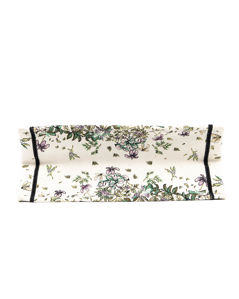 DIOR BOOK TOTE MEDIUM WHITE FLOWER AND WILD ANIMALS OBLIQUE JACUARD 50 MA 0242 08973