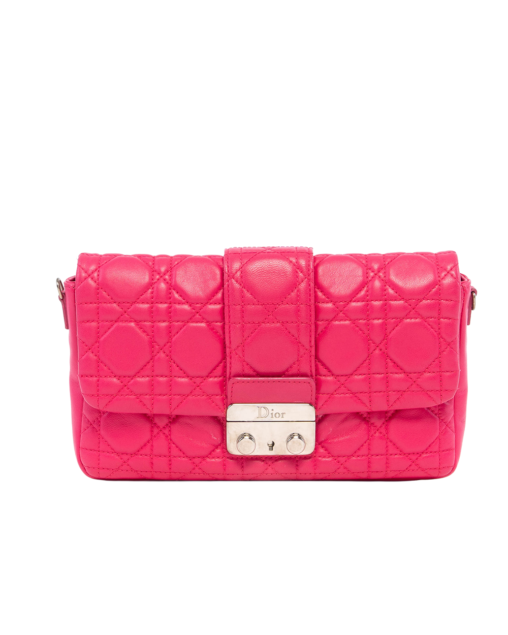 DIOR CARO POUCH WITH STRAP PINK LAMB 09 LO 0142 1503