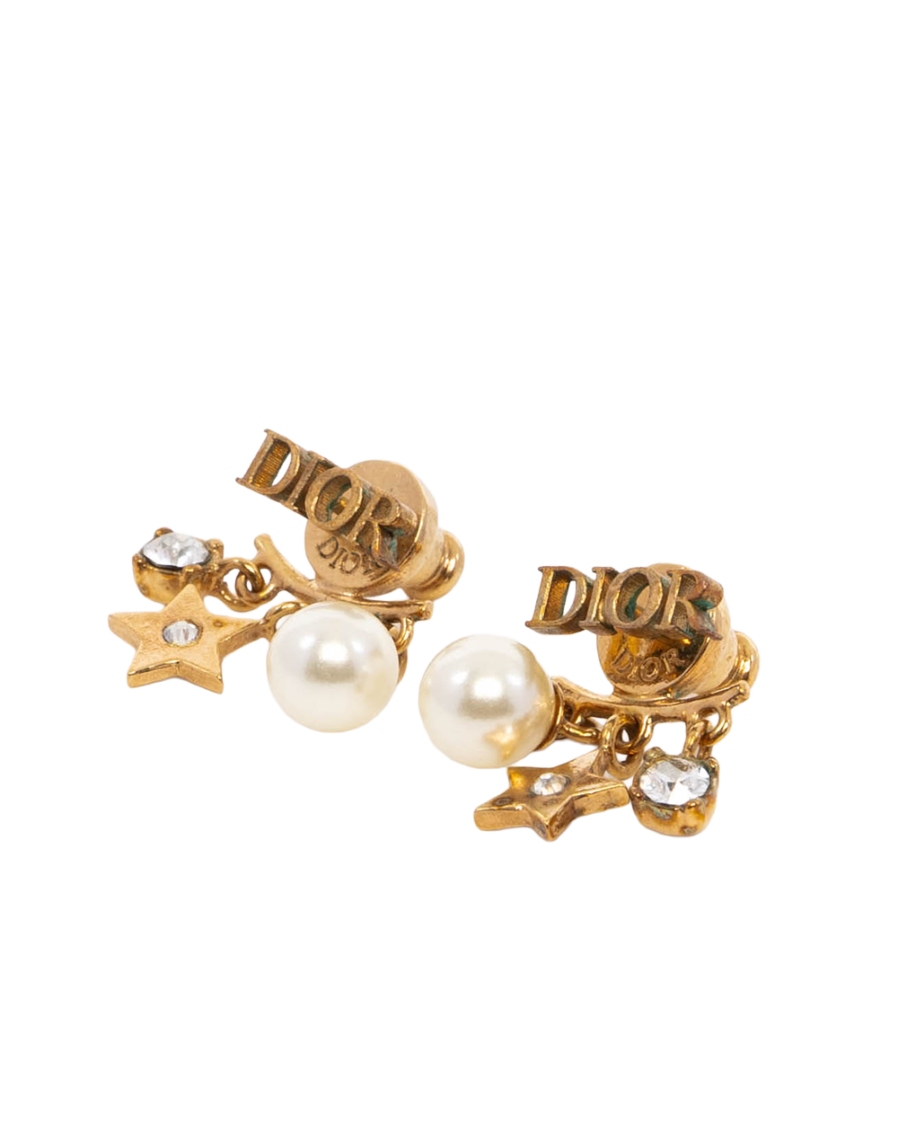 DIOR DIO(R) EVOLUTION EARRING STAR PEARL GHW 09729