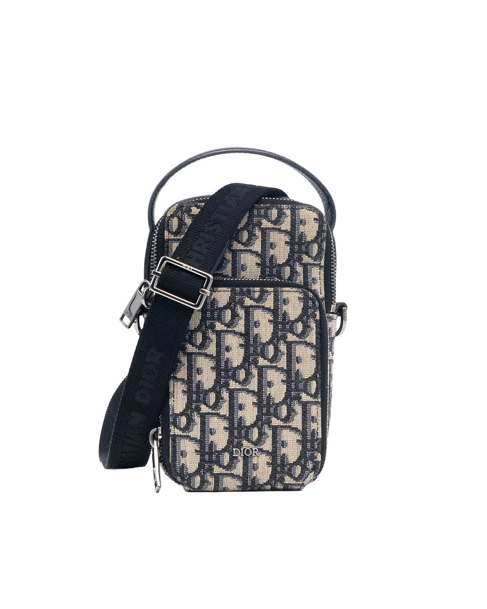 DIOR RIDER POUCH BLUE NAVY OBLIQUE JACUARD SHW 02 BO 0290 4120
